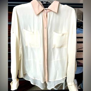 Chelsea Flower button down blouse
